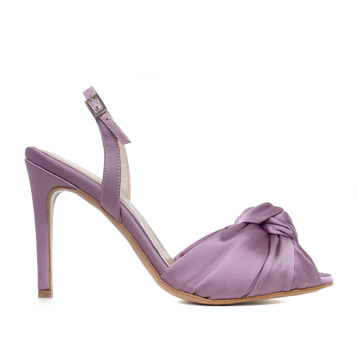 Sandale Sofia Satin, Mov-Lavanda - 39 / 9.5 cm