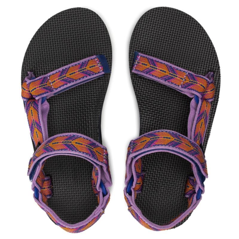Sandale Teva Flatform Universal Multicolor - Presidio Regal Orchid - poza 3