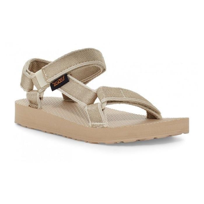 Sandale Teva Kids' Original Universal Bej - Karina Birch Metallic - poza 1