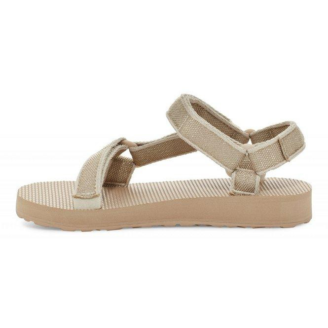 Sandale Teva Kids' Original Universal Bej - Karina Birch Metallic - poza 3