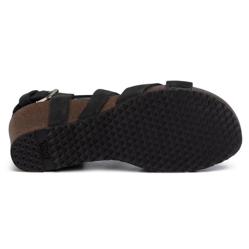 Sandale Teva Mahonia Wedge Cross Strap Negru - Black - poza 4