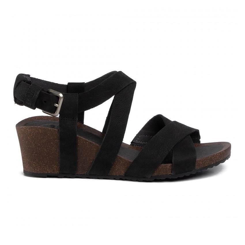 Sandale Teva Mahonia Wedge Cross Strap Negru - Black - poza 1