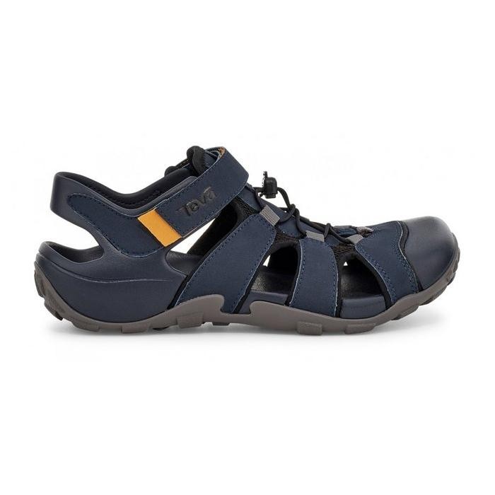 Sandale Teva Men's Flintwood Albastru - Total Eclipse - poza 2