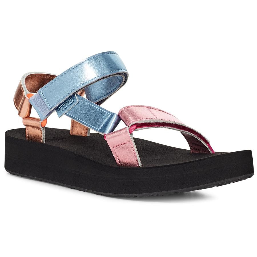 Sandale Teva Midform Universal Shimmer Roz - Pink Multi - poza 1