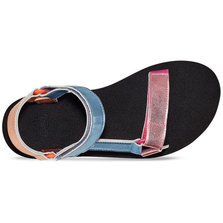 Sandale Teva Midform Universal Shimmer Roz - Pink Multi - poza 5