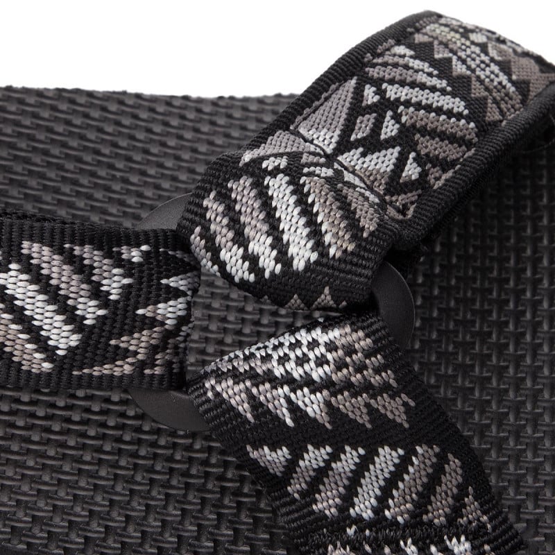 Sandale Teva Original Universal Men Negru - Boomerang Black/White - poza 3