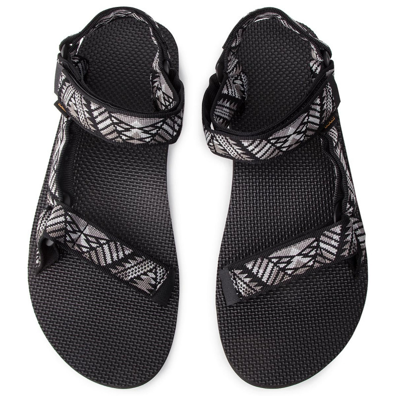 Sandale Teva Original Universal Men Negru - Boomerang Black/White - poza 4