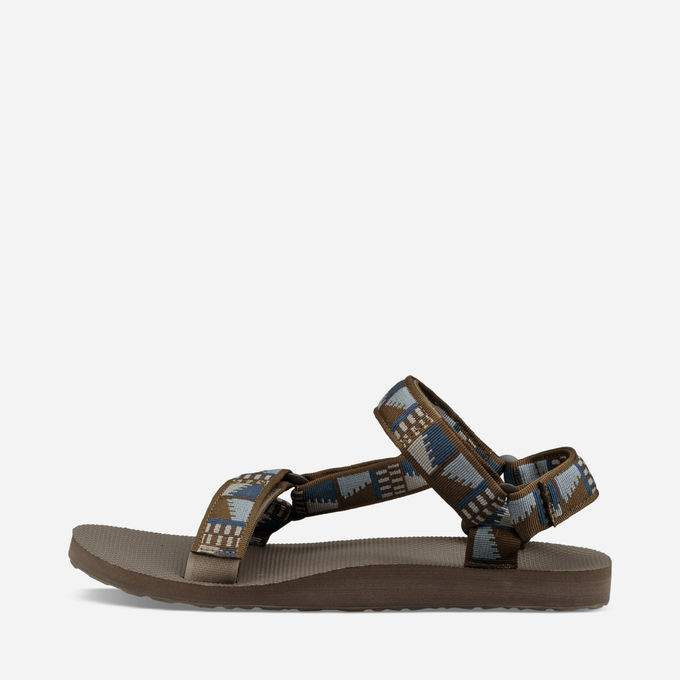 Sandale Teva Original Universal Men Verde - Peaks Olive - poza 3