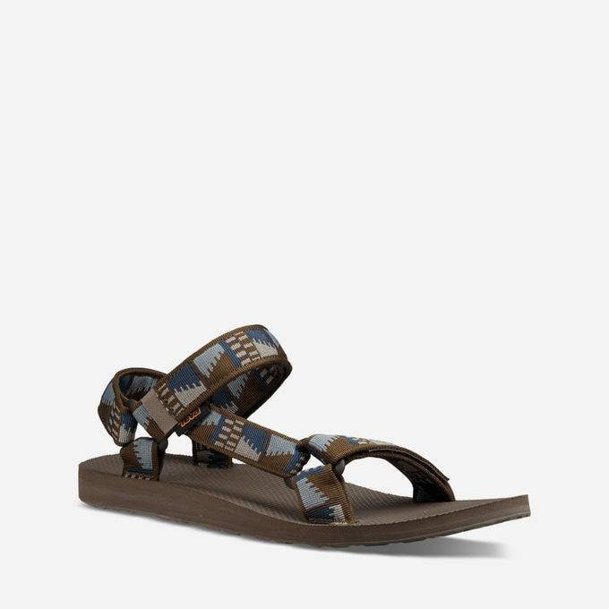 Sandale Teva Original Universal Men Verde - Peaks Olive - poza 2