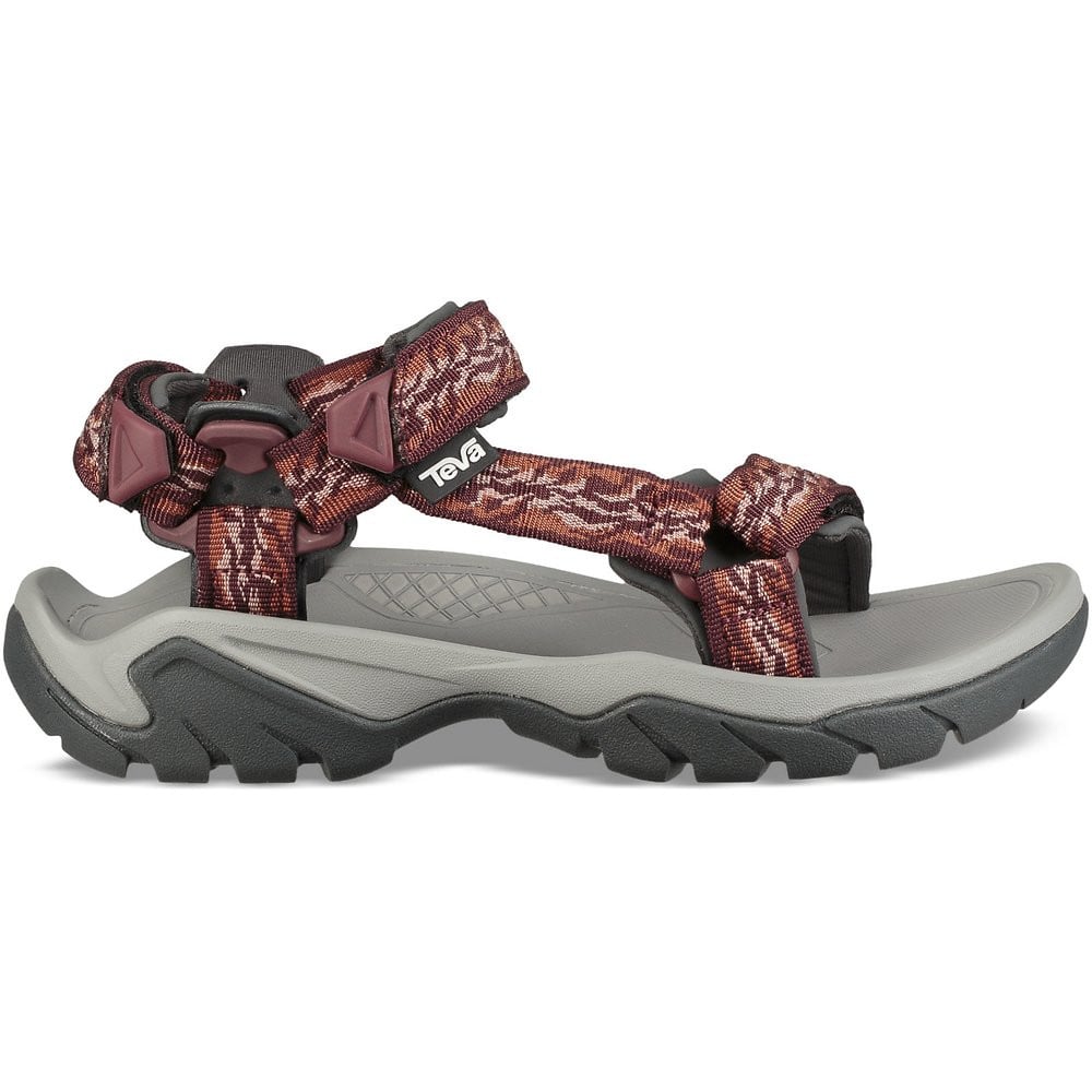 Sandale Teva Terra Fi 5 Universal Women Rosu - Manzanita Mango - poza 1