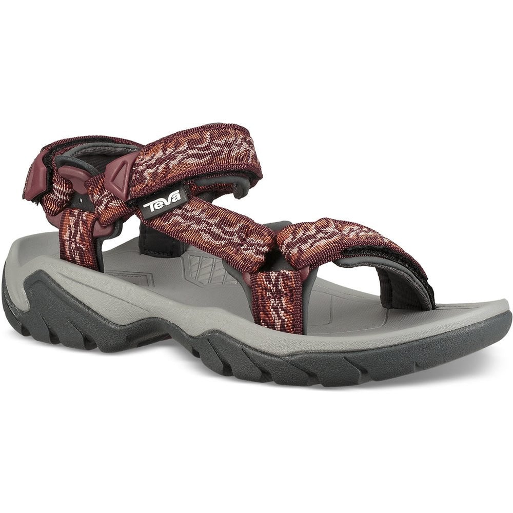 Sandale Teva Terra Fi 5 Universal Women Rosu - Manzanita Mango - poza 2