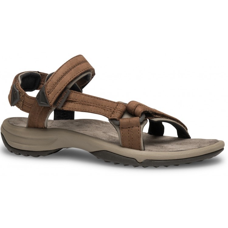 Sandale Teva Terra Fi Lite Leather Women Maro - Brown - poza 2