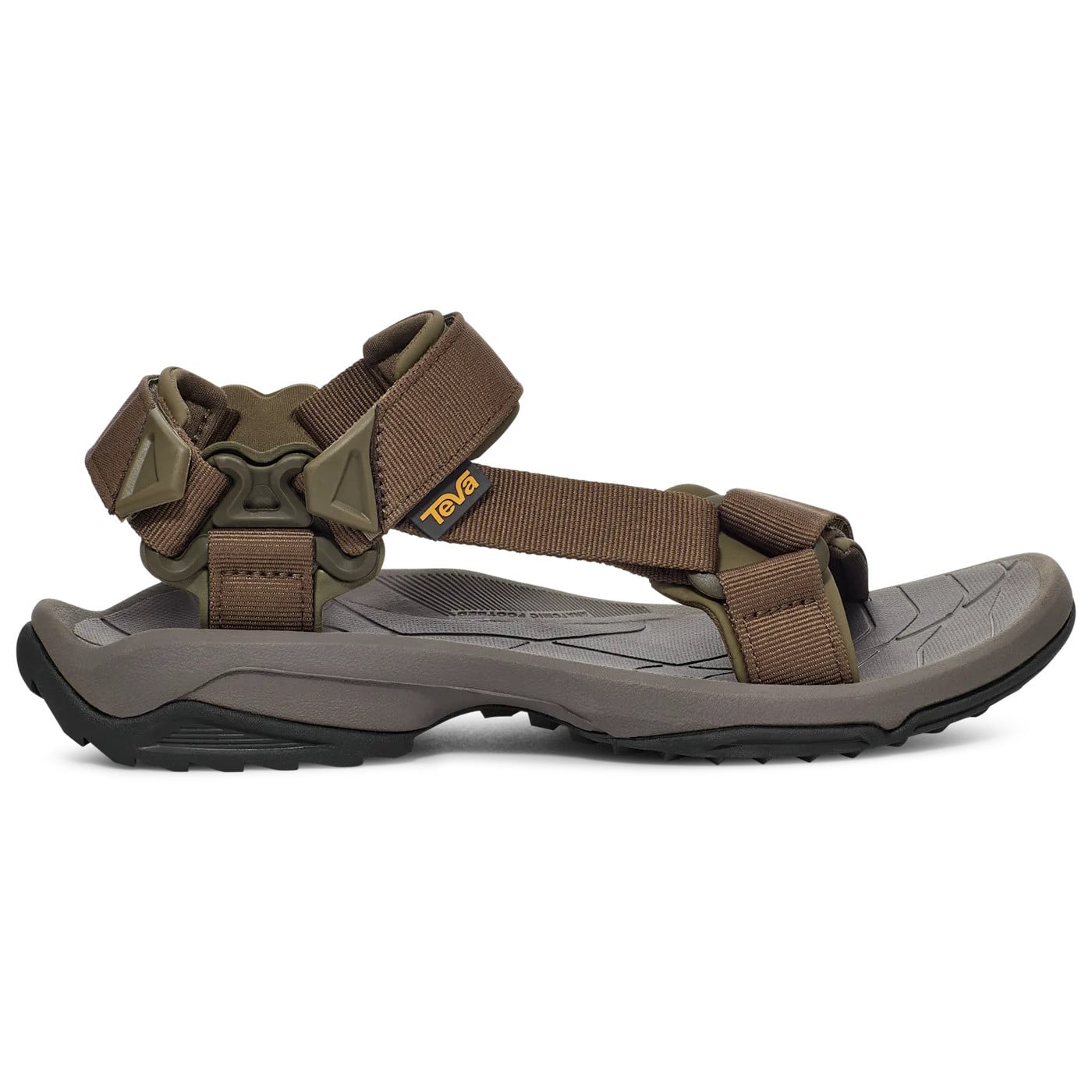 Sandale Teva Terra Fi Lite Men Maro - Dark Olive/ Desert Palm - poza 1