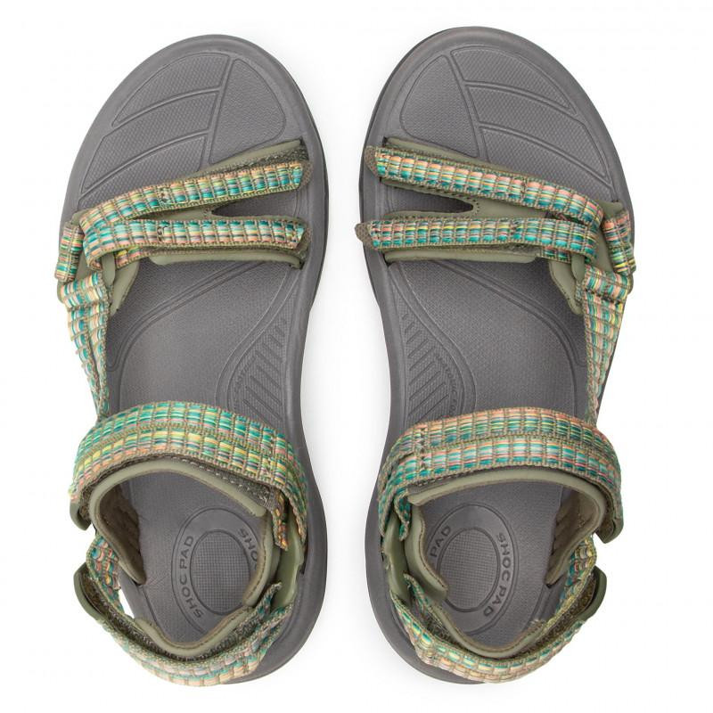 Sandale Teva Terra Fi Lite Women Verde - Burnt Olive - poza 3