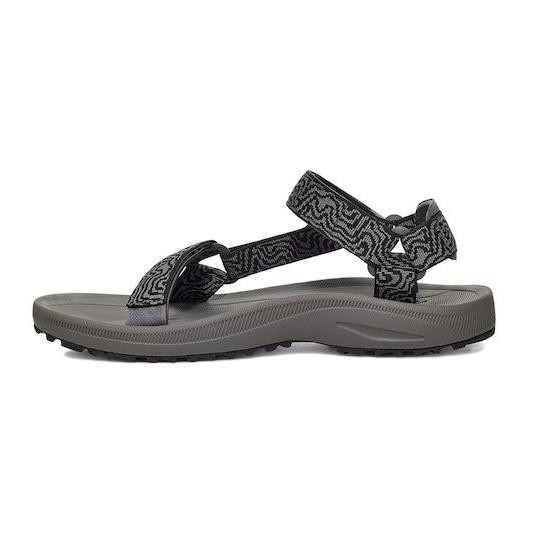 Sandale Teva Winsted Negru - Black Grey - poza 3