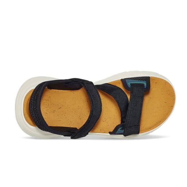 Sandale Teva Zymic Men Negru - Black/Sunflower - poza 4