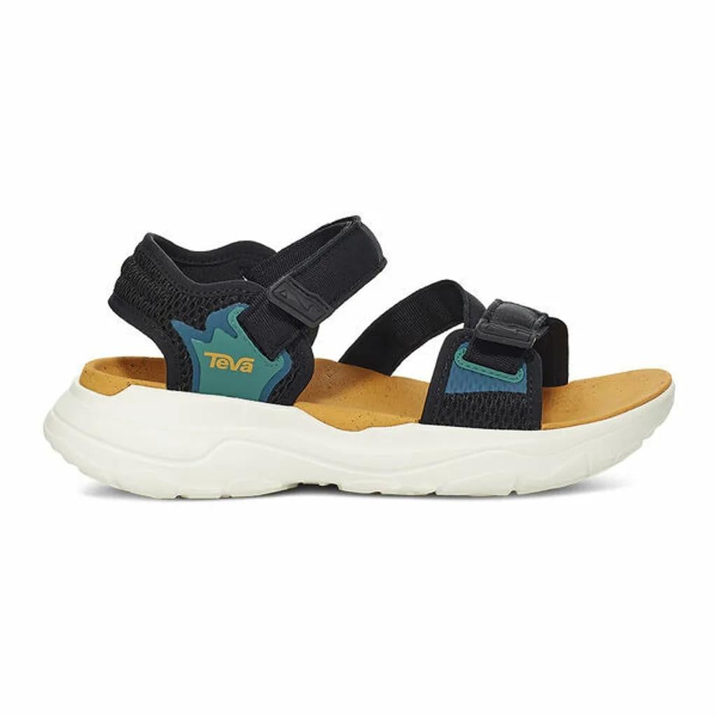 Sandale Teva Zymic Women Negru - Black/Sunflower - poza 1