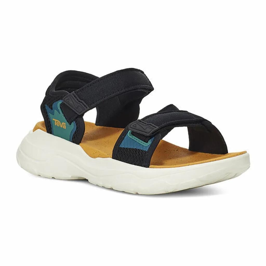 Sandale Teva Zymic Women Negru - Black/Sunflower - poza 2