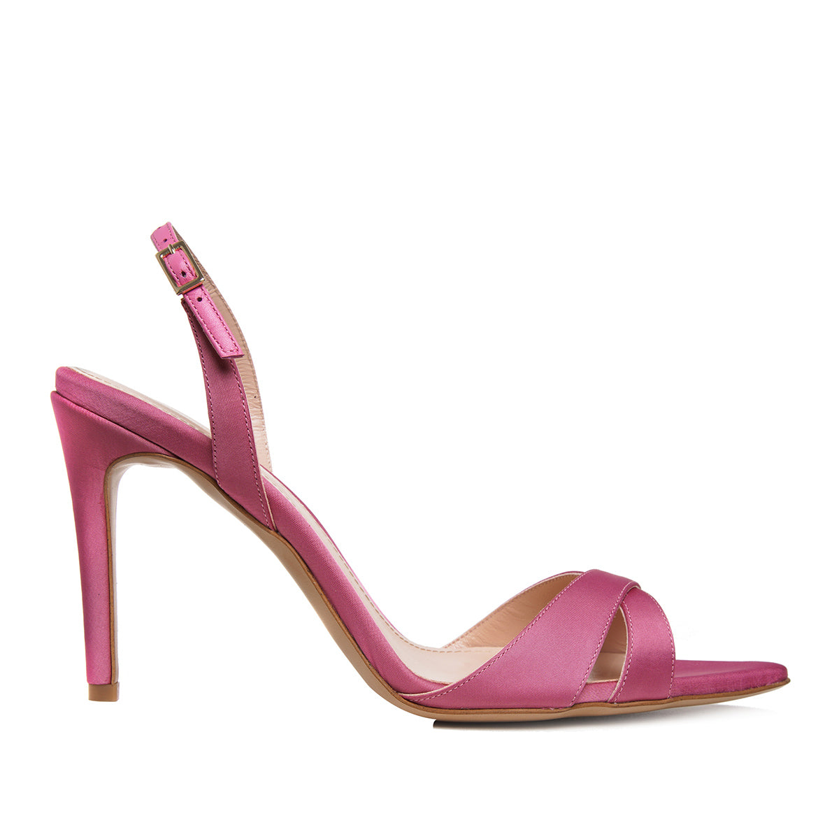 Sandale Thea Satin, Rose - 41 / 8 cm