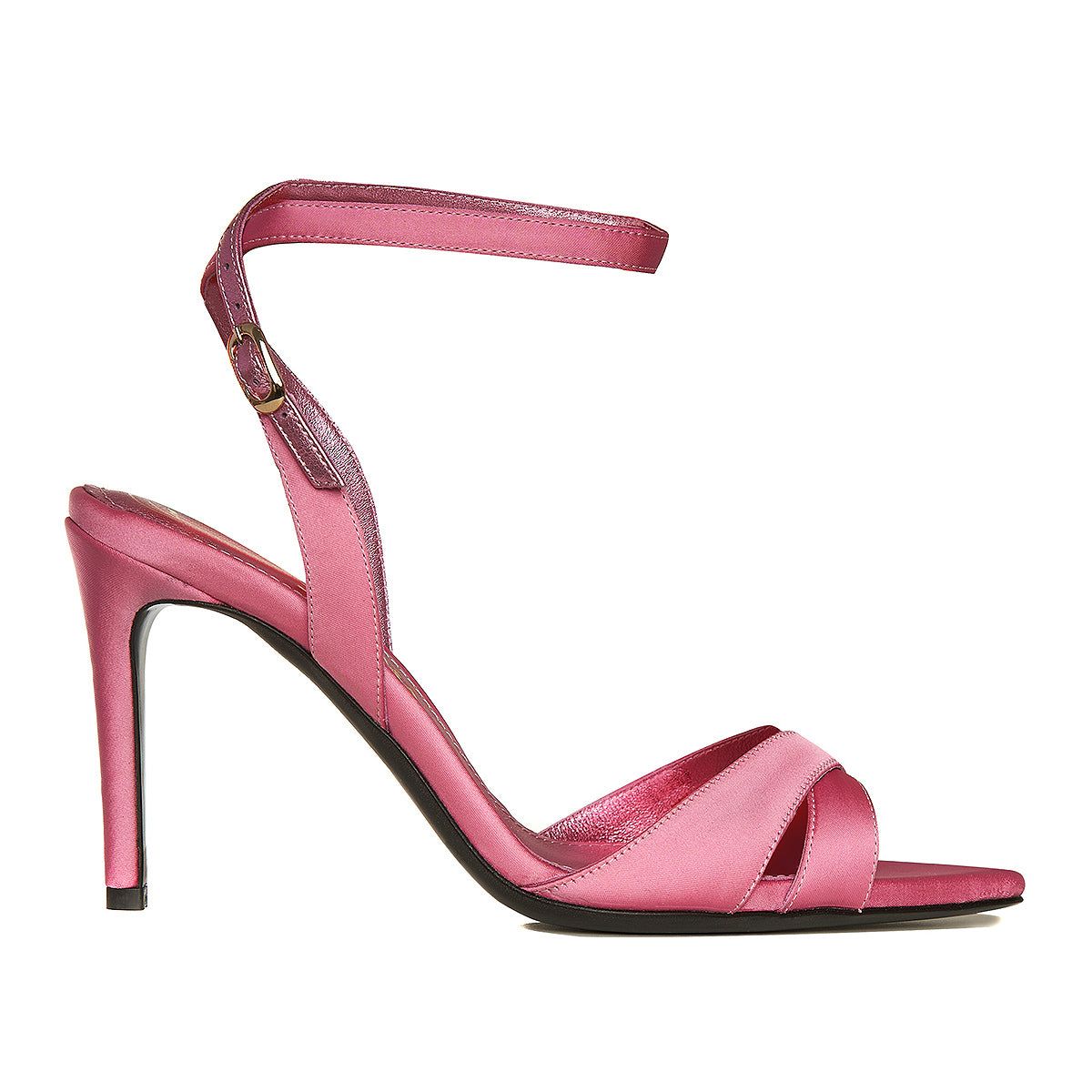 Sandale Thea Satin, Roz - 39 / 9.5 cm