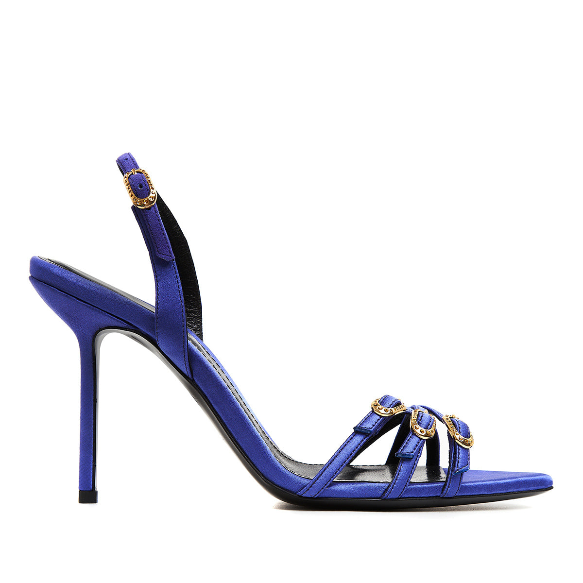Sandale Yvy Satin, Indigo - Premium Collection - 41 / 10 cm
