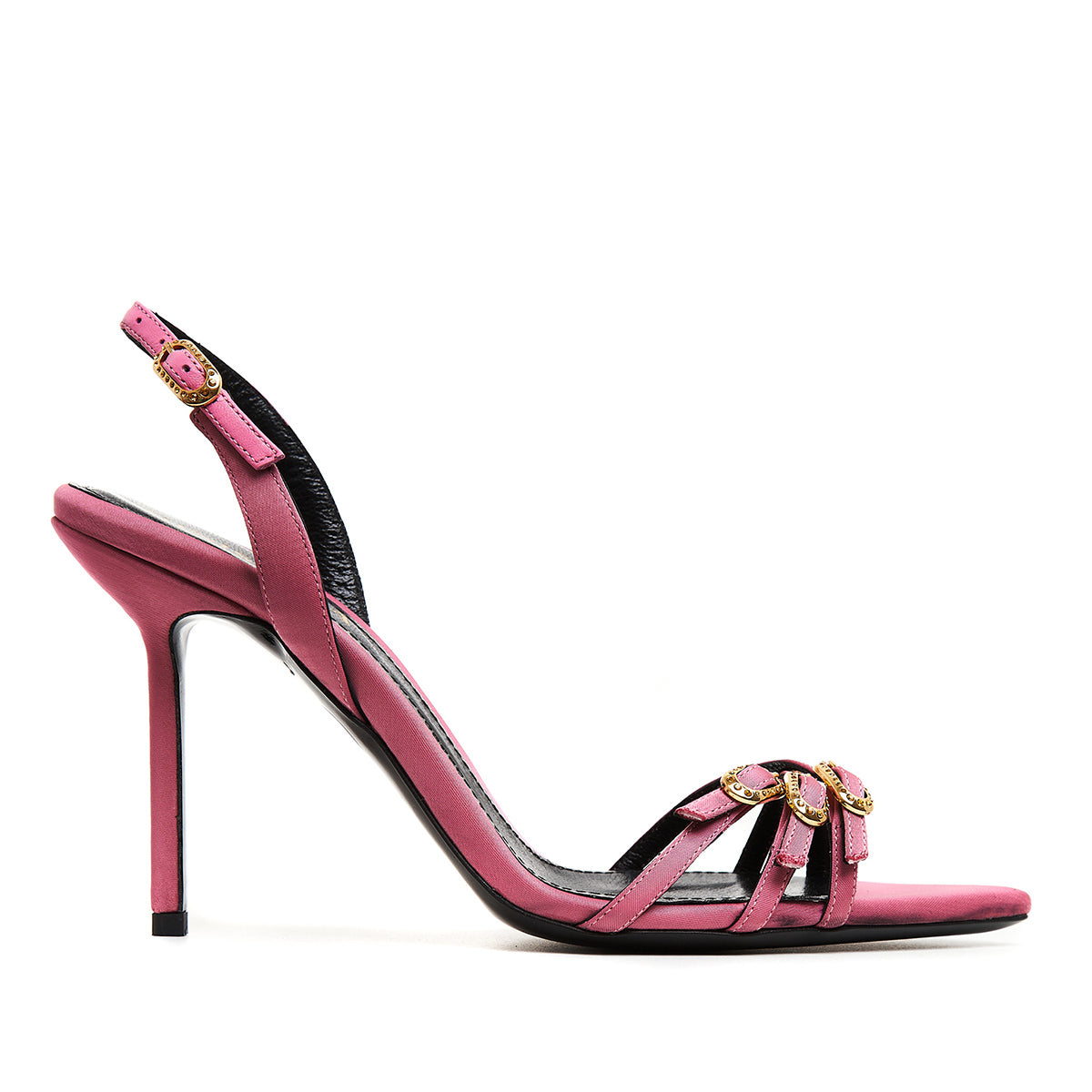 Sandale Yvy Satin, Roz - Premium Collection - 41 / 10 cm