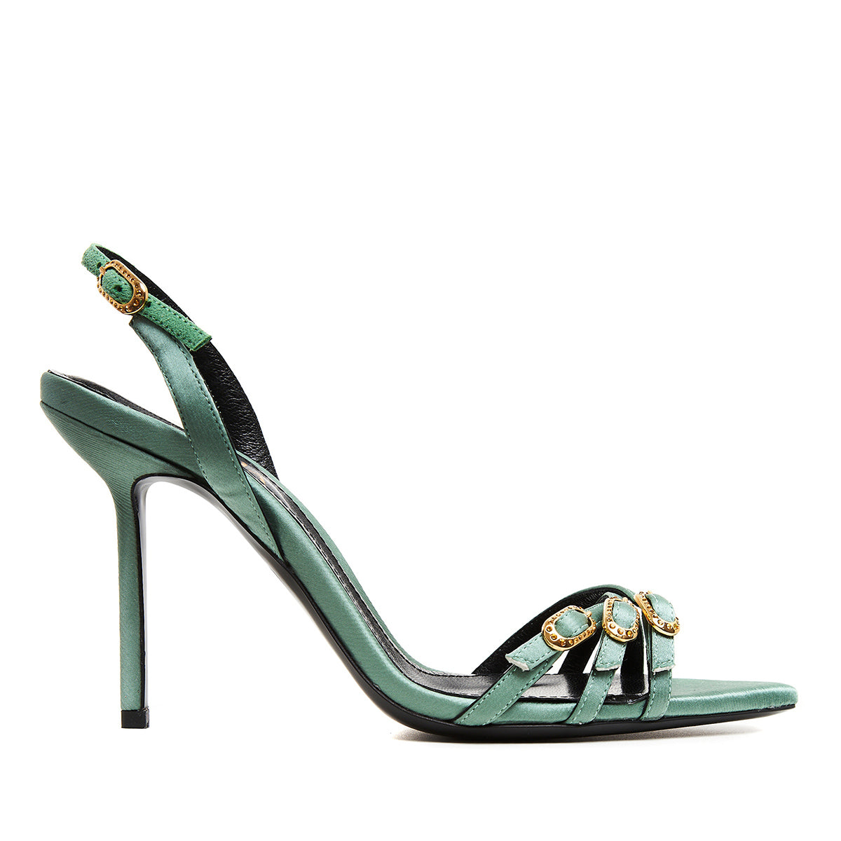 Sandale Yvy Satin, Verde-Mint - Premium Collection - 37 / 10 cm