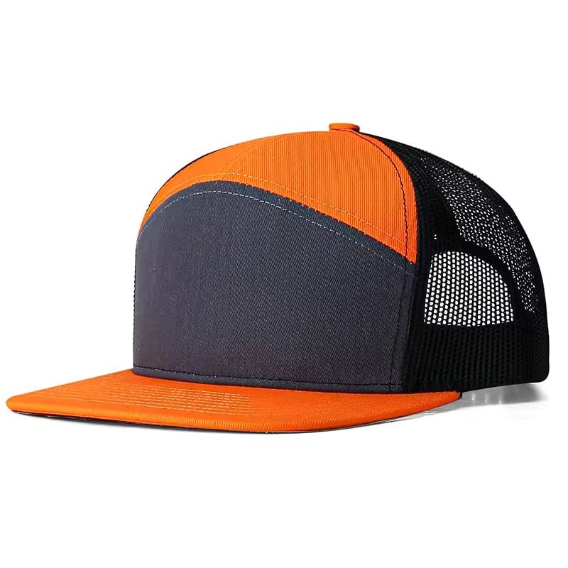 Sapca pentru barbati, SP054, Negru/orange - poza 1