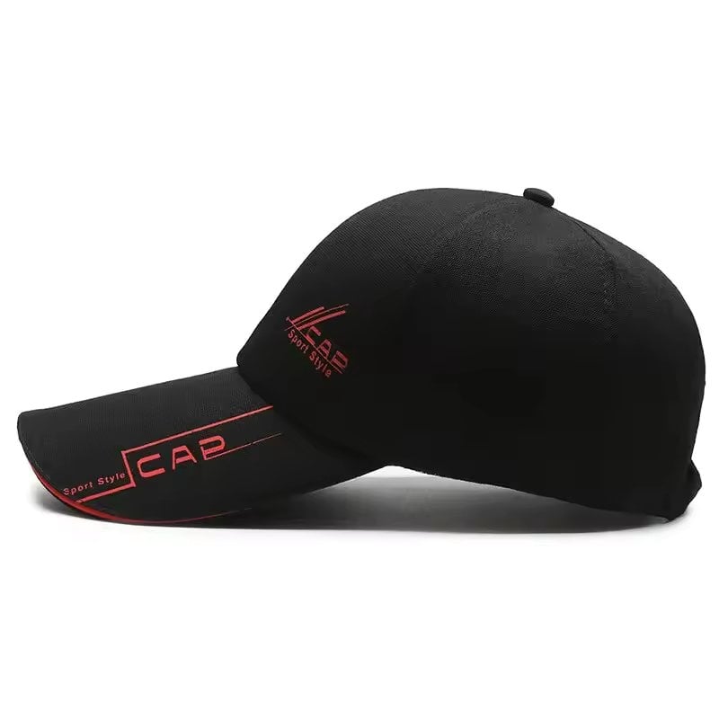 Sapca pentru barbati, SP067, Negru/rosu - poza 2