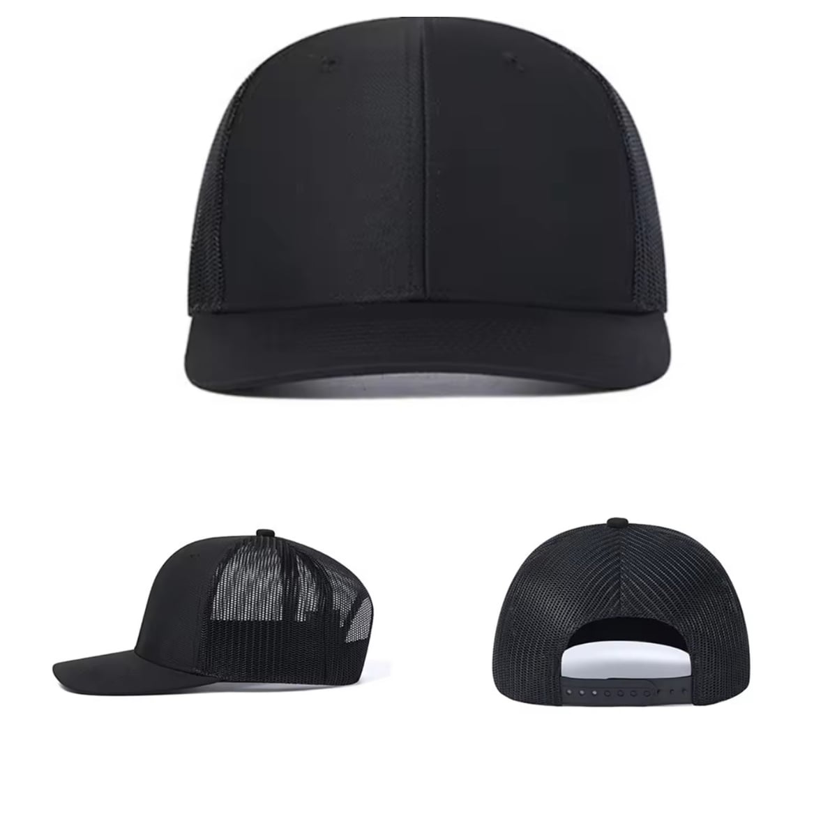 Sapca unisex, SP094, Albastru/negru - poza 5