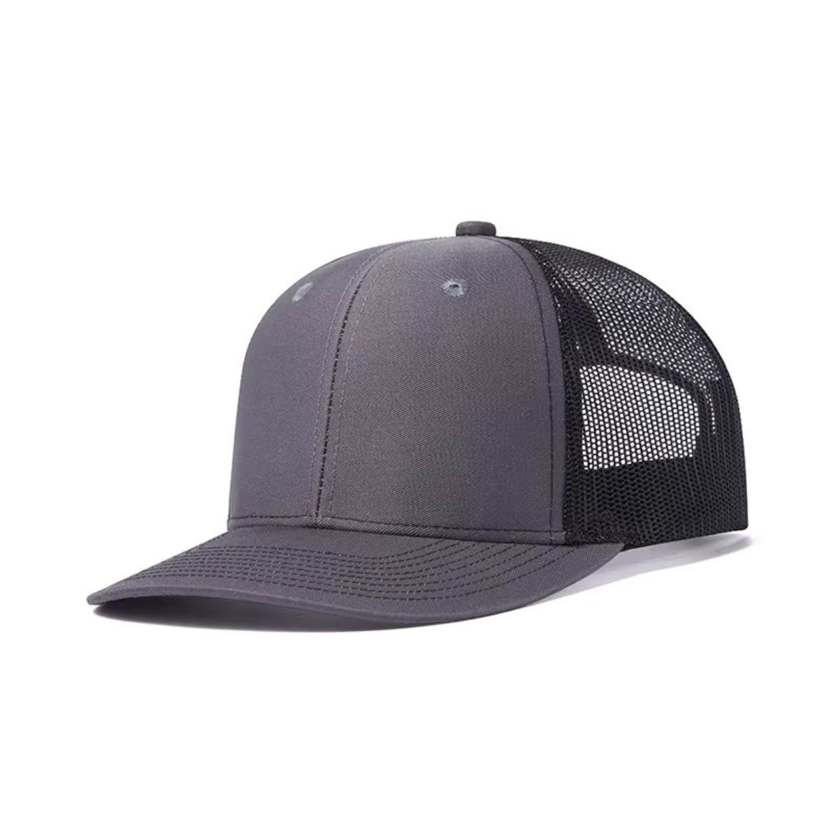 Sapca unisex, SP096, Gri inchis/negru - poza 1