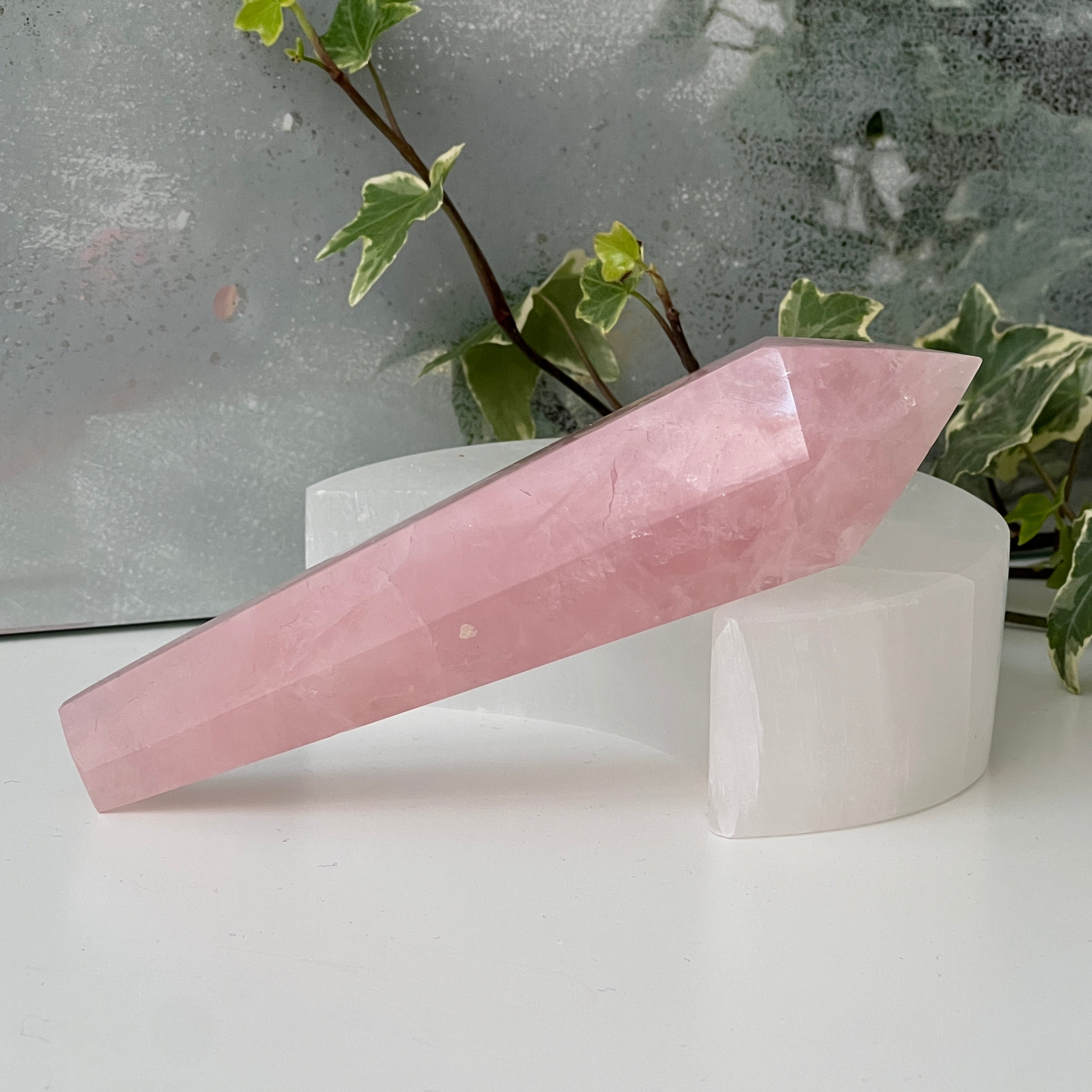 Sceptru cuart roz | Model 2