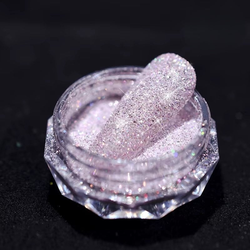 Sclipici unghii Marquise, GLITTER14, Lila - poza 1