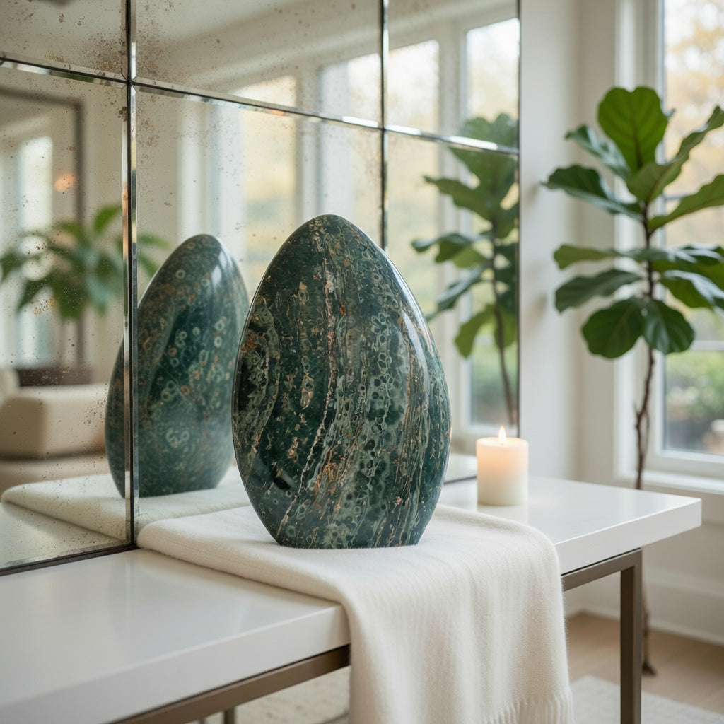 Sculptura jasp ocean forma libera | Model XXL1