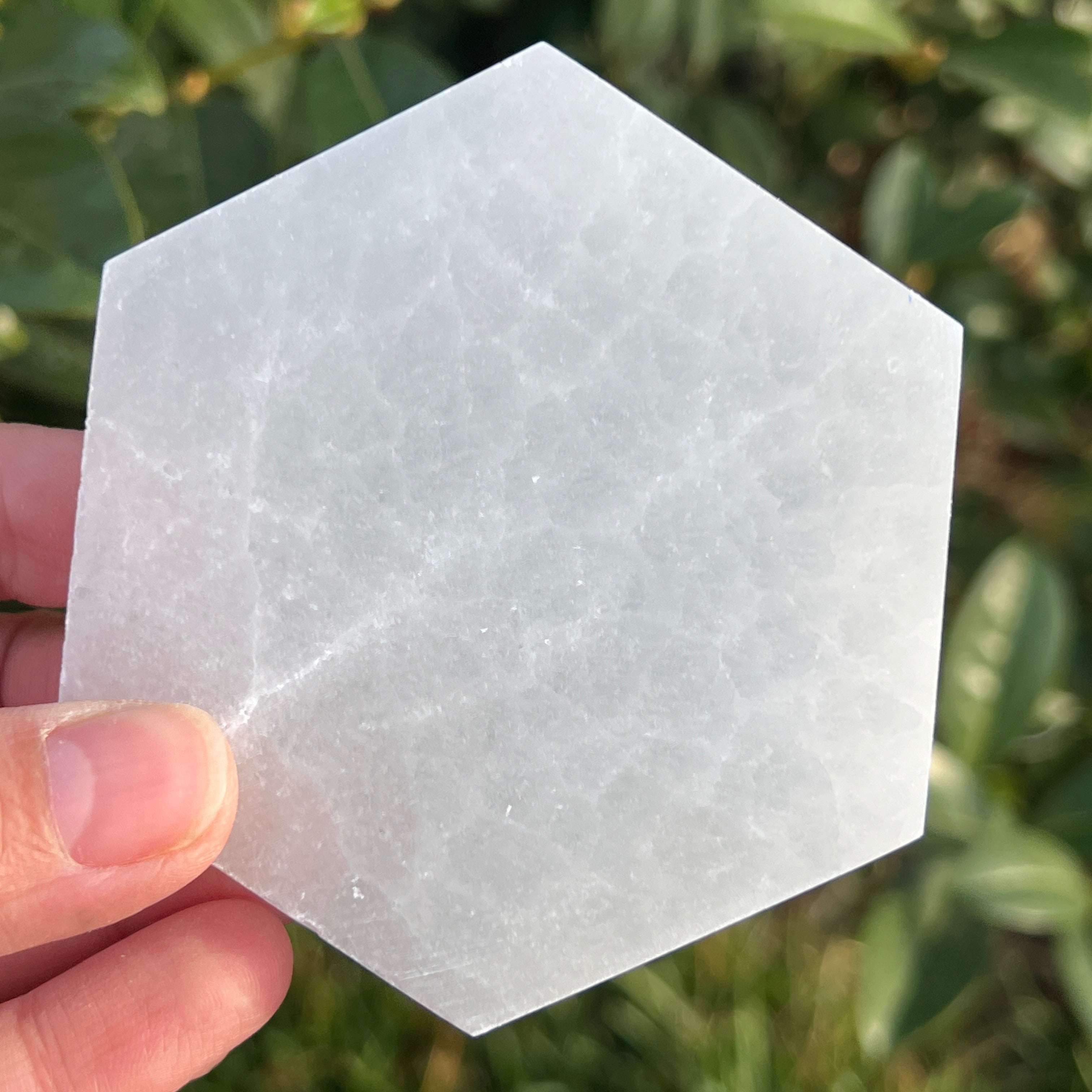 Selenit forma hexagon