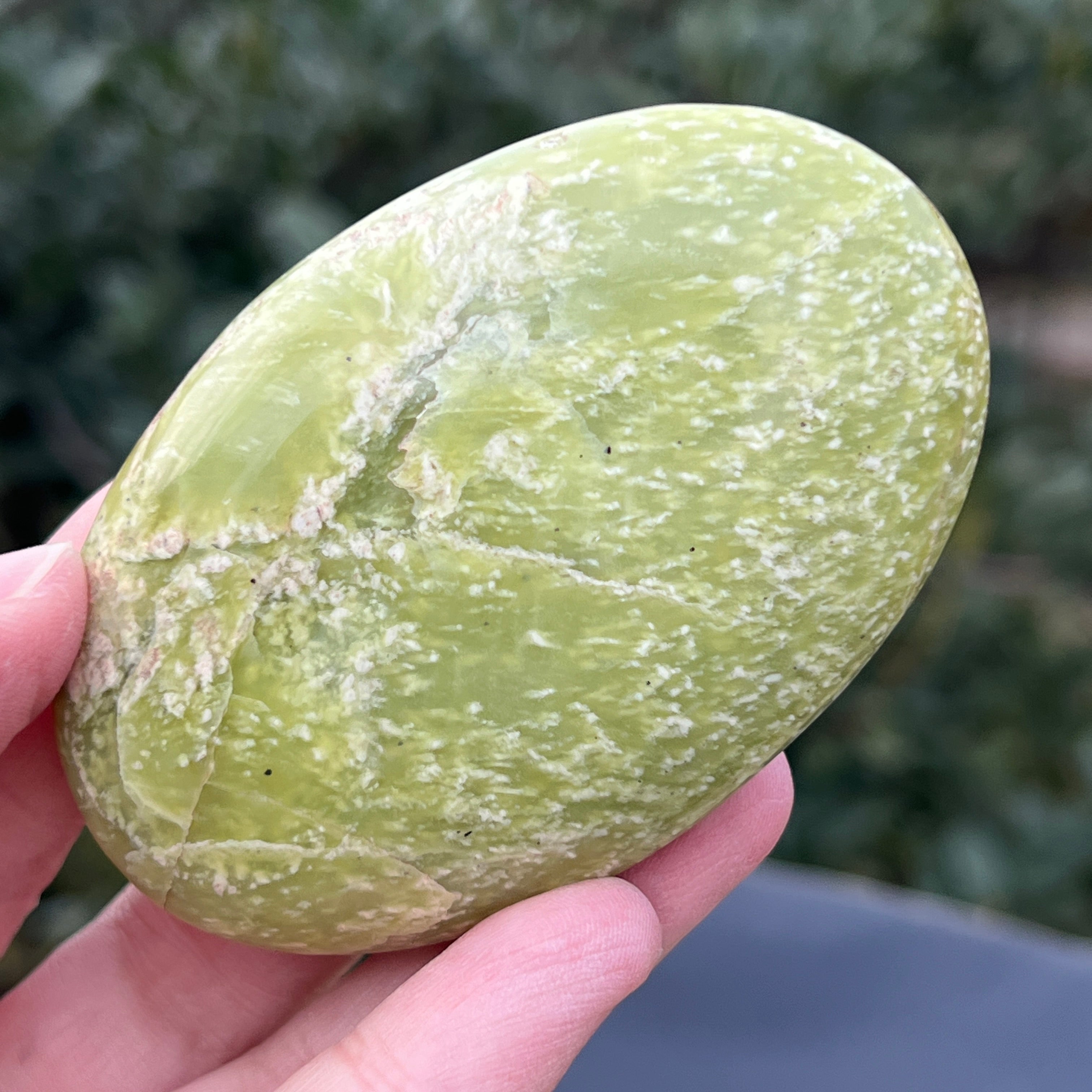 Serpentin galben palmstone XL3