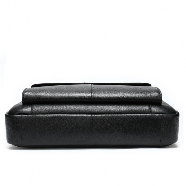 Servieta pentru barbati, Fay GT1054, piele naturala, negru - poza 4
