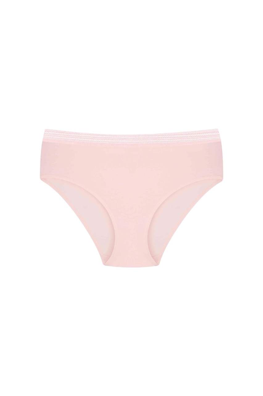 Set 2 perechi de chiloti din bumbac, pentru dama, 20250, Negru/Roz - poza 5