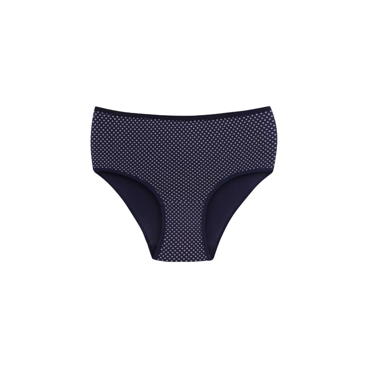 Set 2 perechi de chiloti din bumbac, pentru dama, 53600, Bordo / Albastru - poza 4