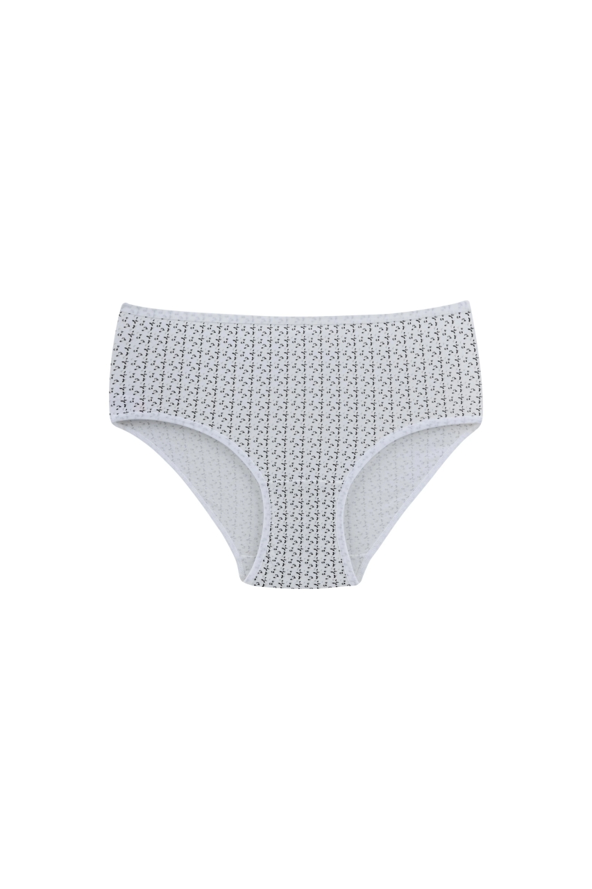 Set 2 perechi de chiloti din bumbac, pentru dama, 53600, Gri - poza 4