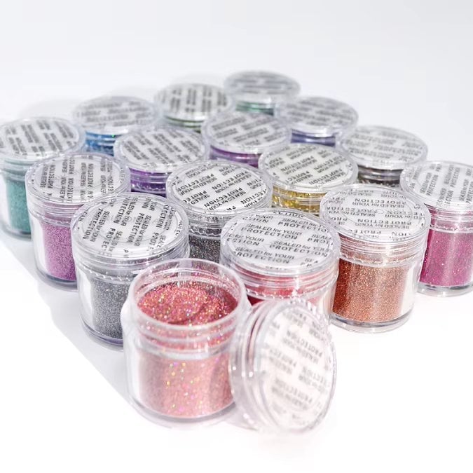 Set 20 sclipici unghii Marquise, GLITTER04, Multicolor - poza 4