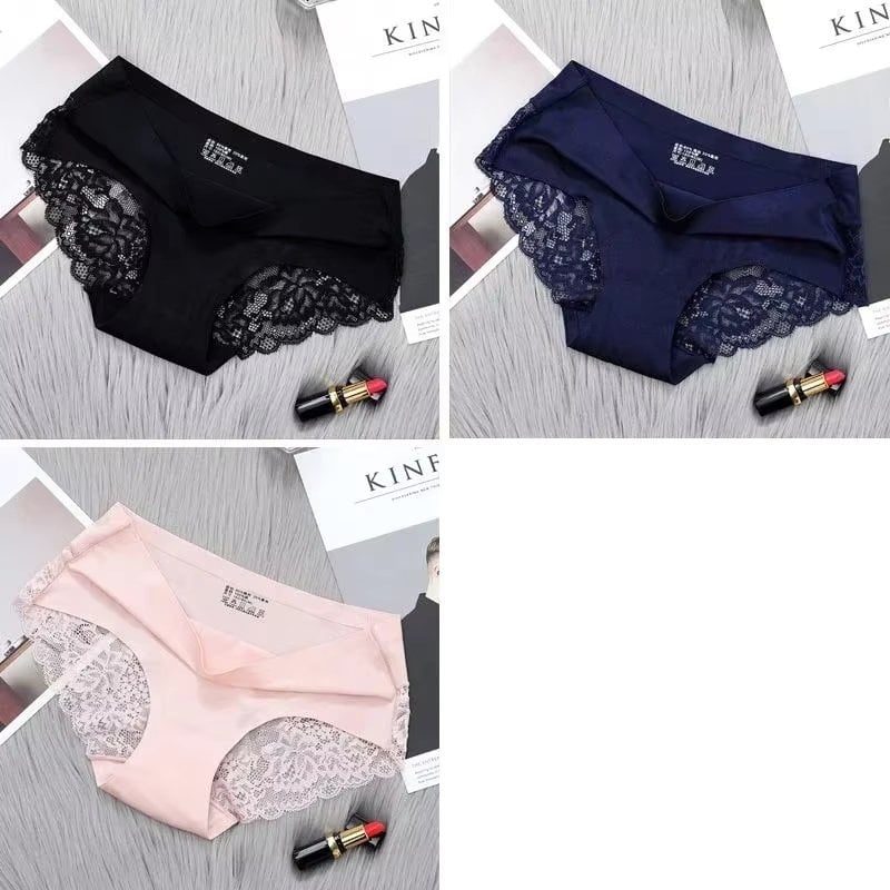 Set 3 perechi de chiloti pentru dama, CH034, Multicolor - poza 1