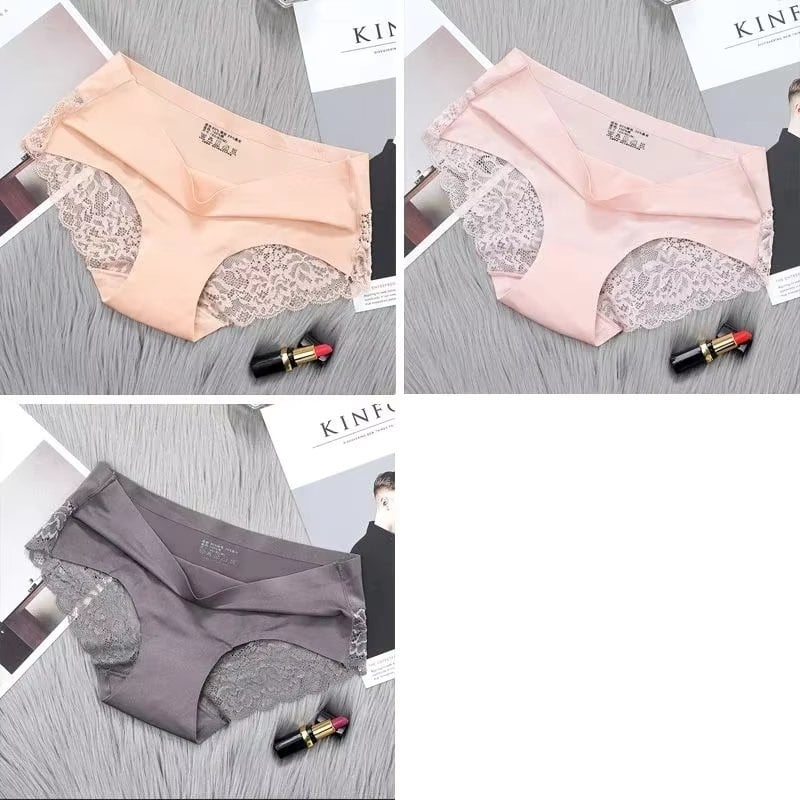 Set 3 perechi de chiloti pentru dama, CH035, Multicolor - poza 1