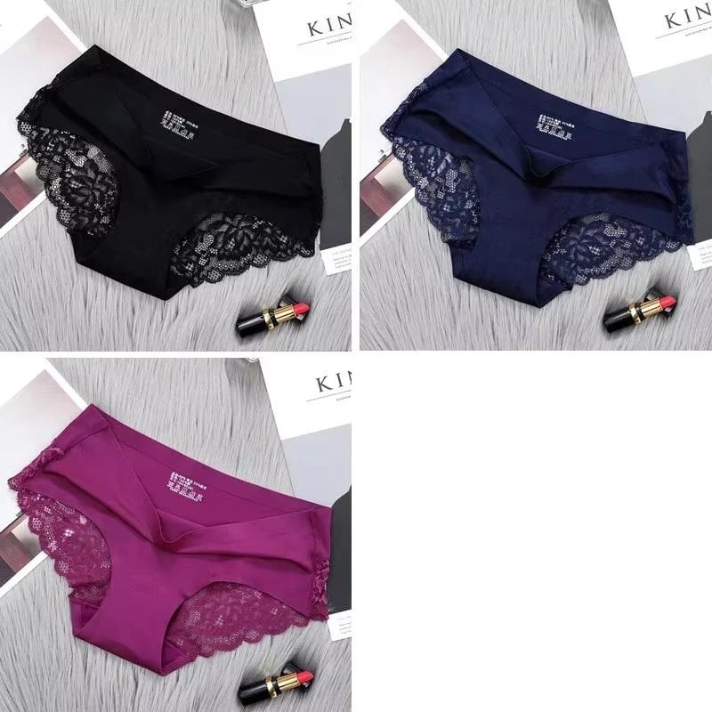 Set 3 perechi de chiloti pentru dama, CH038, Multicolor - poza 1