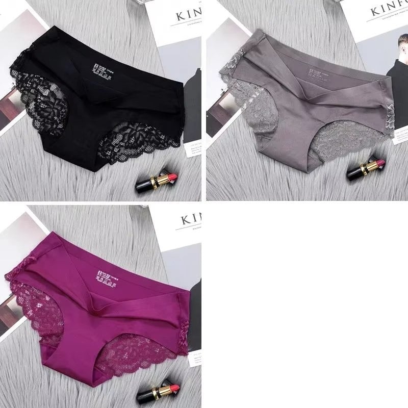 Set 3 perechi de chiloti pentru dama, CH039, Multicolor - poza 1