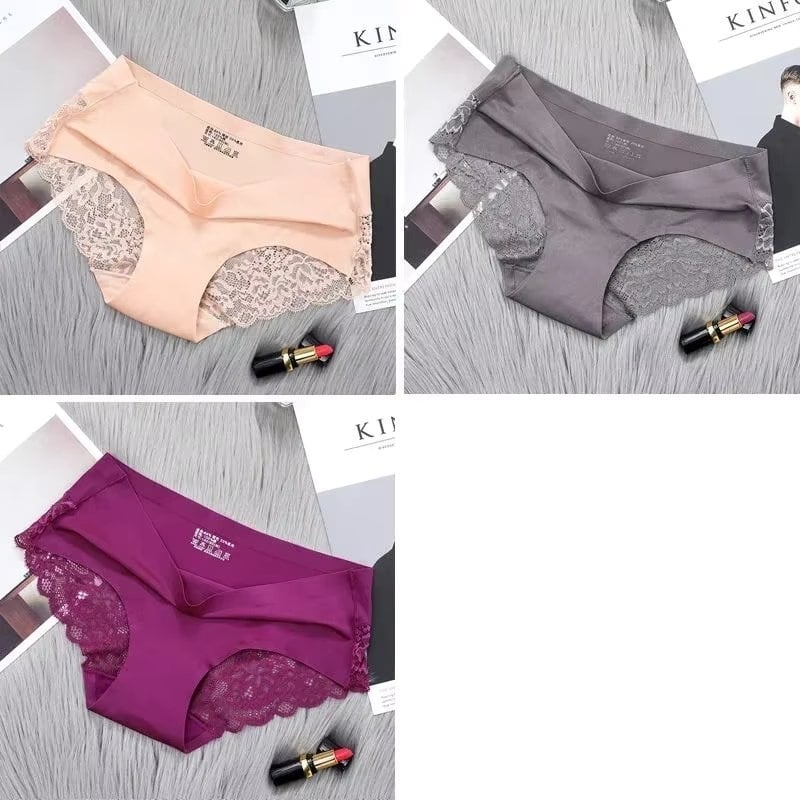 Set 3 perechi de chiloti pentru dama, CH041, Multicolor - poza 1