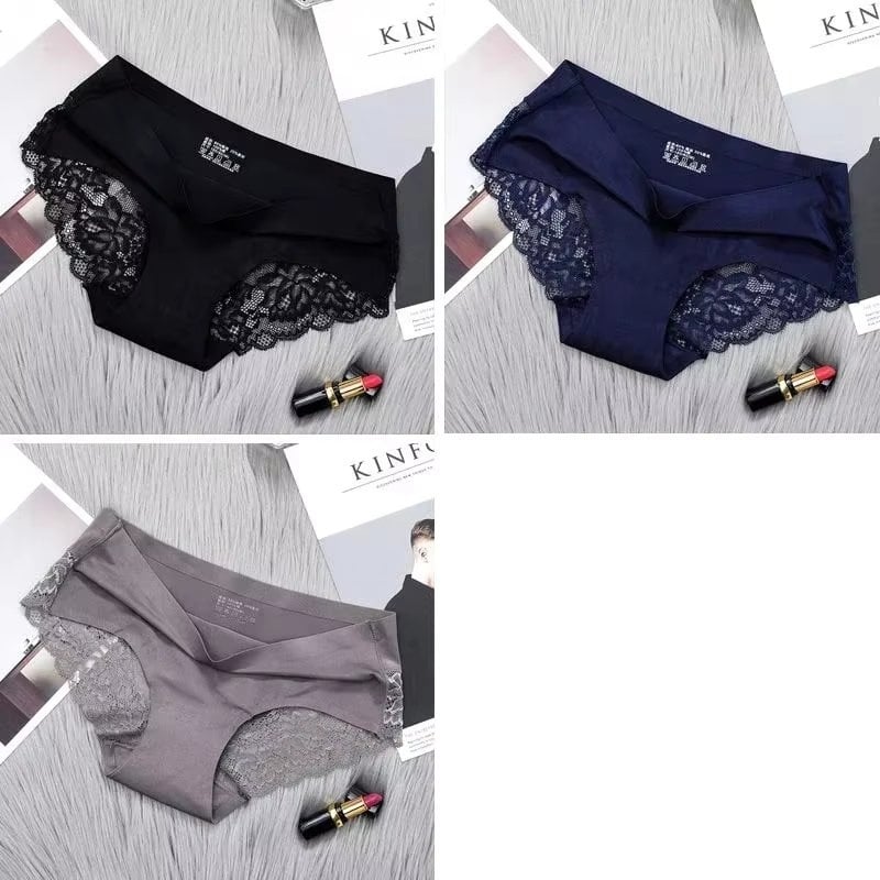 Set 3 perechi de chiloti pentru dama, CH042, Multicolor - poza 1