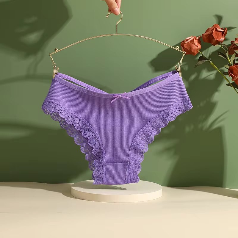 Set 3 perechi de chiloti pentru dama, CH104, Multicolor - poza 4