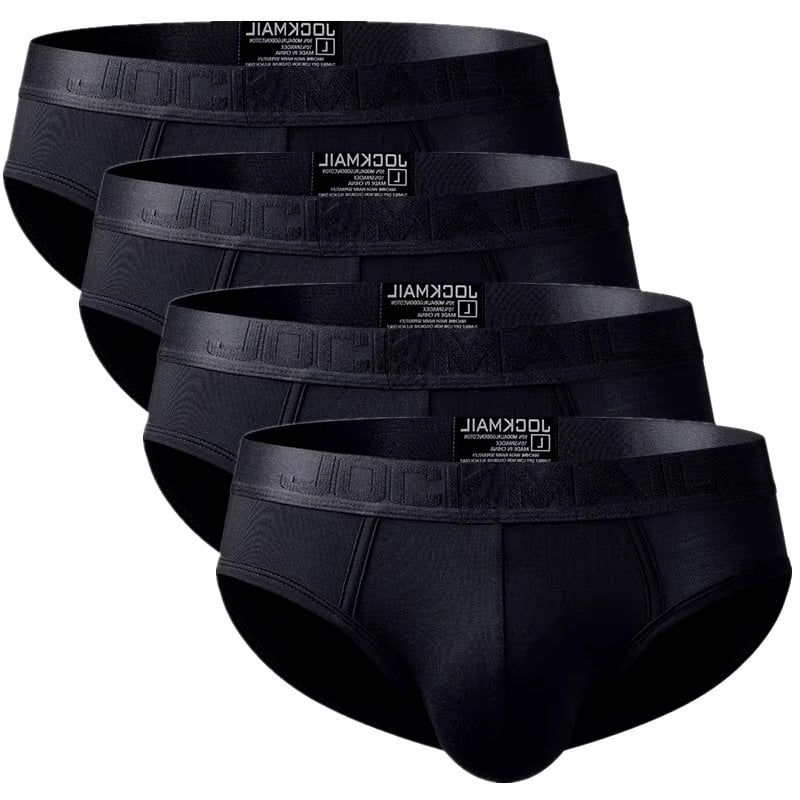 Set 4 perechi de chiloti pentru barbati, CH031, Negru - poza 1