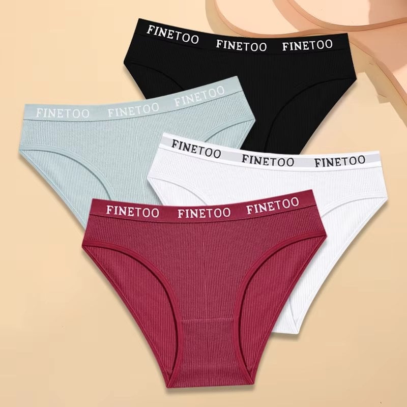 Set 4 perechi de chiloti pentru dama, CH081, Multicolor - poza 1